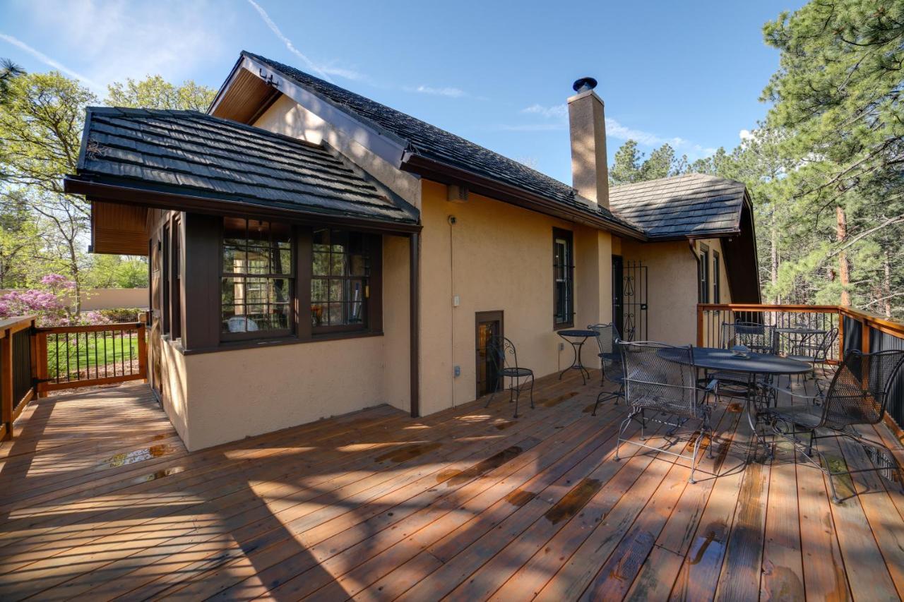 Inviting Colorado Springs House With Spacious Deck! Villa Buitenkant foto